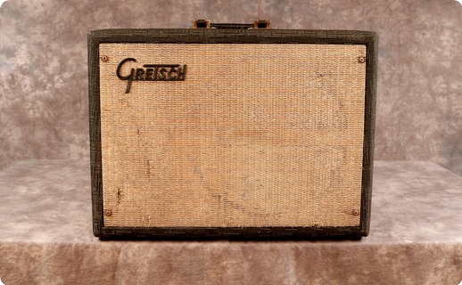 Gretsch 6156 Playboy 1966 Black/gray Tolex