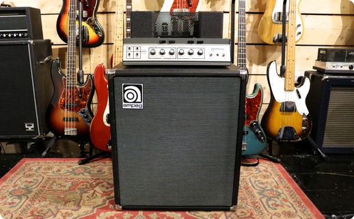 Ampeg B15n 1974 Black Tolex