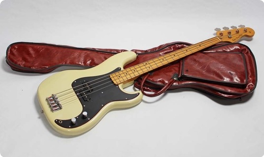 Tokai Precision Bass Custom Edition 1980's White Bass For Sale 