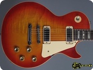 Gibson Les Paul Deluxe 2 piece Top 1974 Cherry Sunburst Flamed Maple