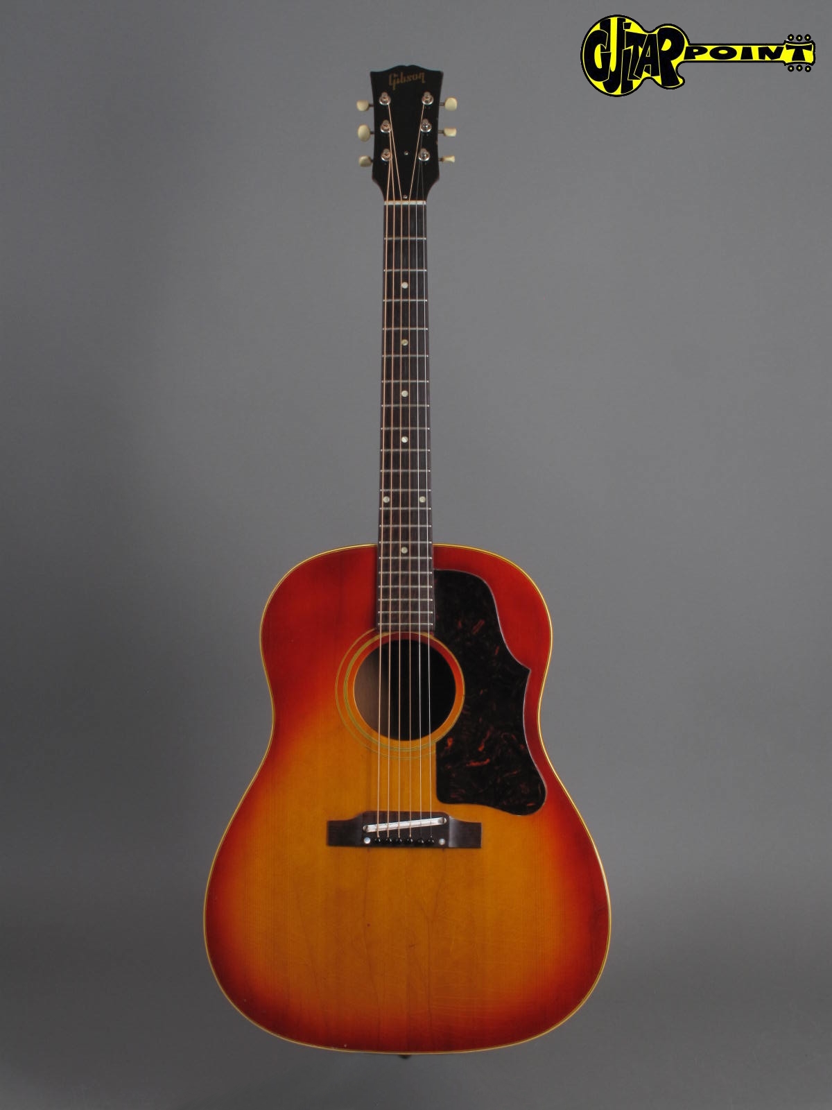 Gibson J 45 1962 Cherry Sunburst Guitar For Sale GuitarPoint