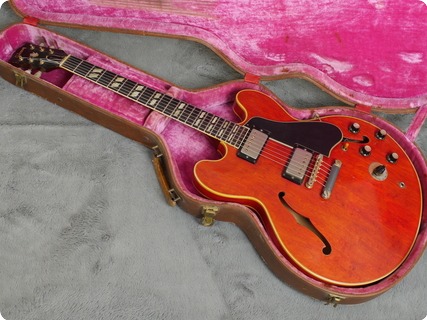 Gibson Es 345 Tdc Sv 1960 Cherry Red