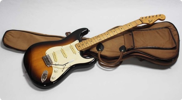 Greco Super Power Strat SE 380 1982 Tobacco Sunburst Guitar For Sale  Rickguitars