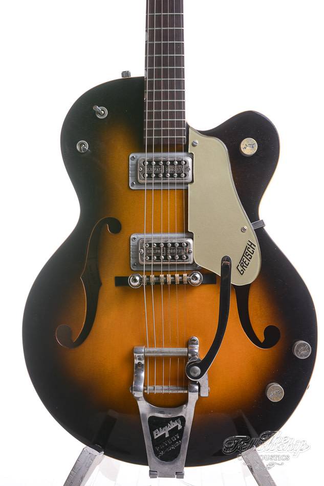 Gretsch 6118 Sunburst Double Anniversary 1961 Guitar For Sale The 