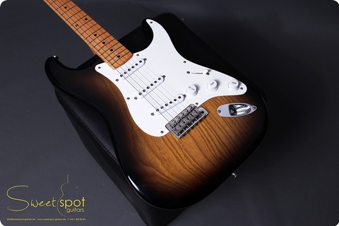 Fender Masterbuilt Customshop 50th Anniversary Stratocaster Dennis Galuszka 2004 2 Tone Sunburst