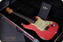 Fender Masterbuilt Customshop Gary Moore Tribute Stratocaster By John Cruz 2016 Fiesta Red