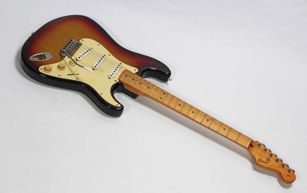 Greco Strat SE 500 Super Sound 1978 Sunburst Guitar For Sale 