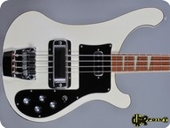 Rickenbacker 4001 1978 Tuxedo White