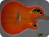 Ovation USA Elite Standard Model 6768 1994-Orange Cherry Burst