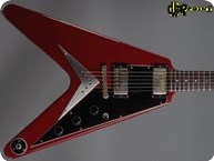 Gibson Flying V Heritage Korina 1982 Candy Apple Red