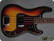 Fender Precision P Bass 1968 3 tone Sunburst