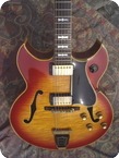 Gibson-Barney Kessel Custom-1965-Cherry Sunburst Flamed