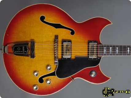 Gibson Barney Kessel Custom 1968 Cherry Sunburst