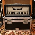 Matamp Vintage 1970s Matamp GT100 100w Orange Valve Amp Flightcase