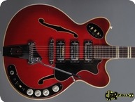 Hofner Hfner Verythin Model 4573 1968 Cherry