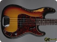 Fender Precision P bass 1972 3 tone Sunburst