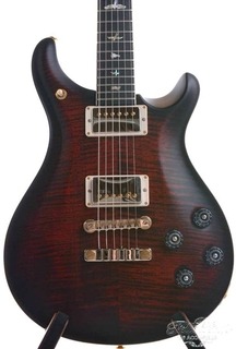 Prs Ltd Edition Wood Library Mccarty 594 Satin Fire Red 10 Top