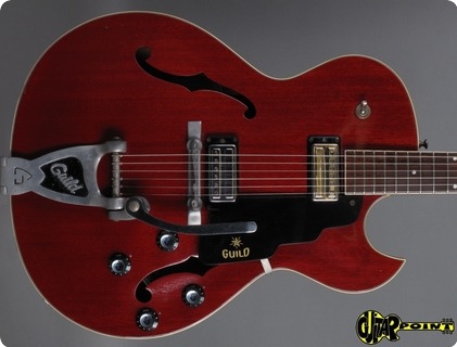 Guild Starfire Iii 1966 Cherry