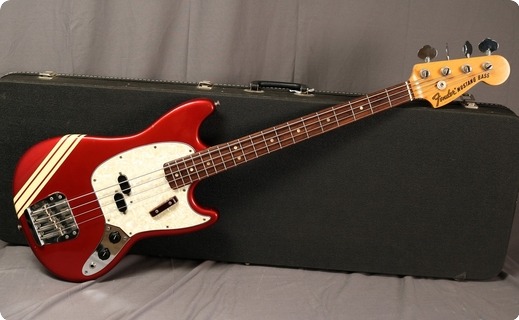 Fender Mustang Bass 1971 Competition Red 