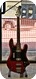 Ellisound Crucianelli Bass 1963 Red Perlinato