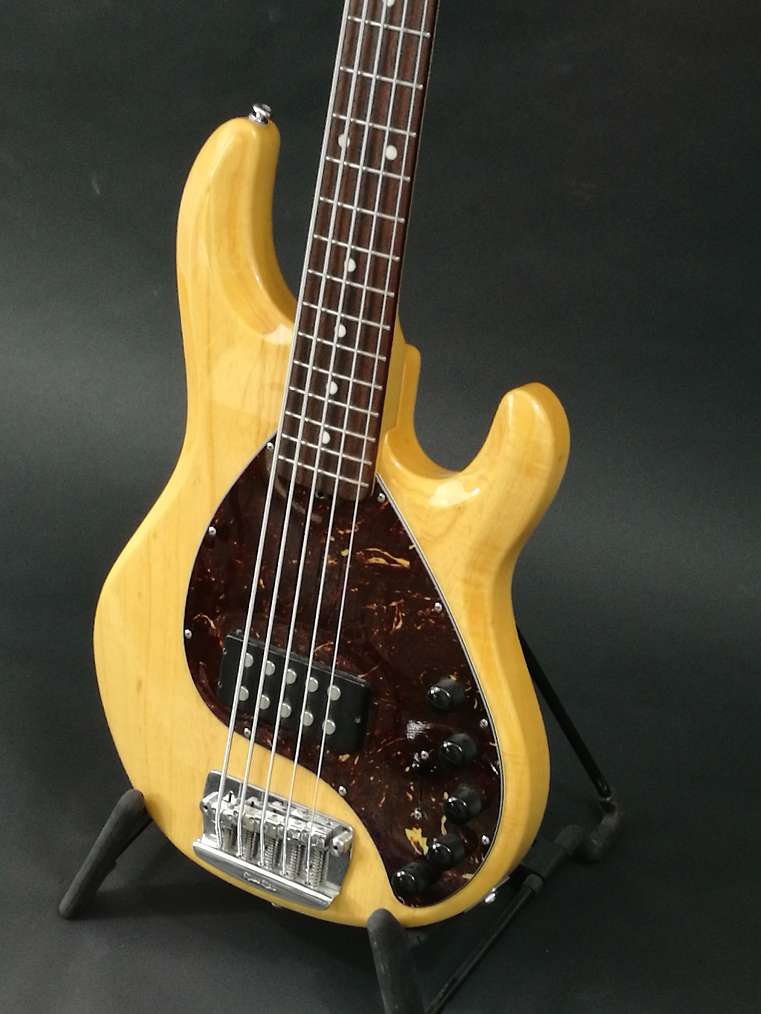 Ernie Ball Music Man Stingray 5 With Piezo 2003 Natural Bass For Sale ...