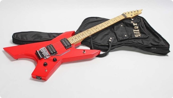 Killer Pirates Red Guitar For Sale Rickguitars