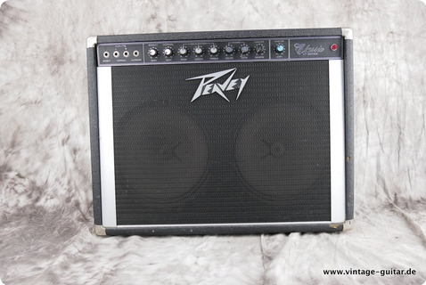 Peavey Classic Vt 100 Series 1979 Black Tolex