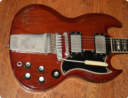 Gibson Sg Standard   (gie1042)  1963 Cherry Red 