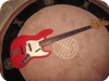 Fender Jazz Bass (refin) 1964-Fiesta Red