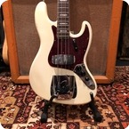 Fender Vintage 1966 Fender Jazz Bass Factory Custom Olympic White Guitar