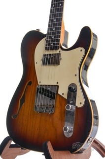 Haar Traditional T Thinline Custom 3 Tone Sunburst Rosewood