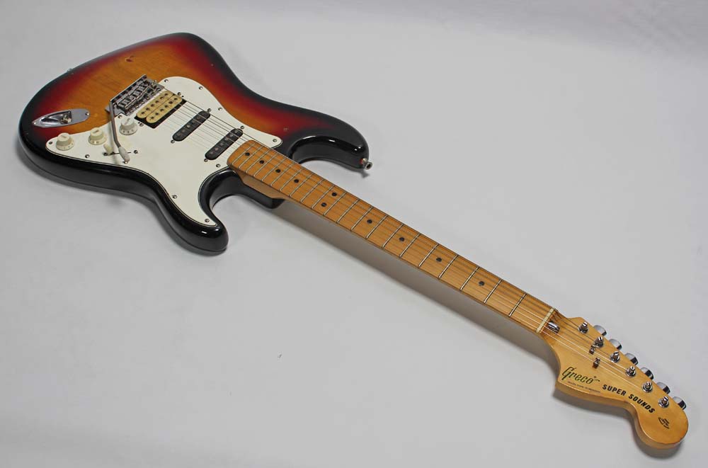 Greco Super Sounds Strat 1979 Sunburst Guitar For Sale Rickguitars