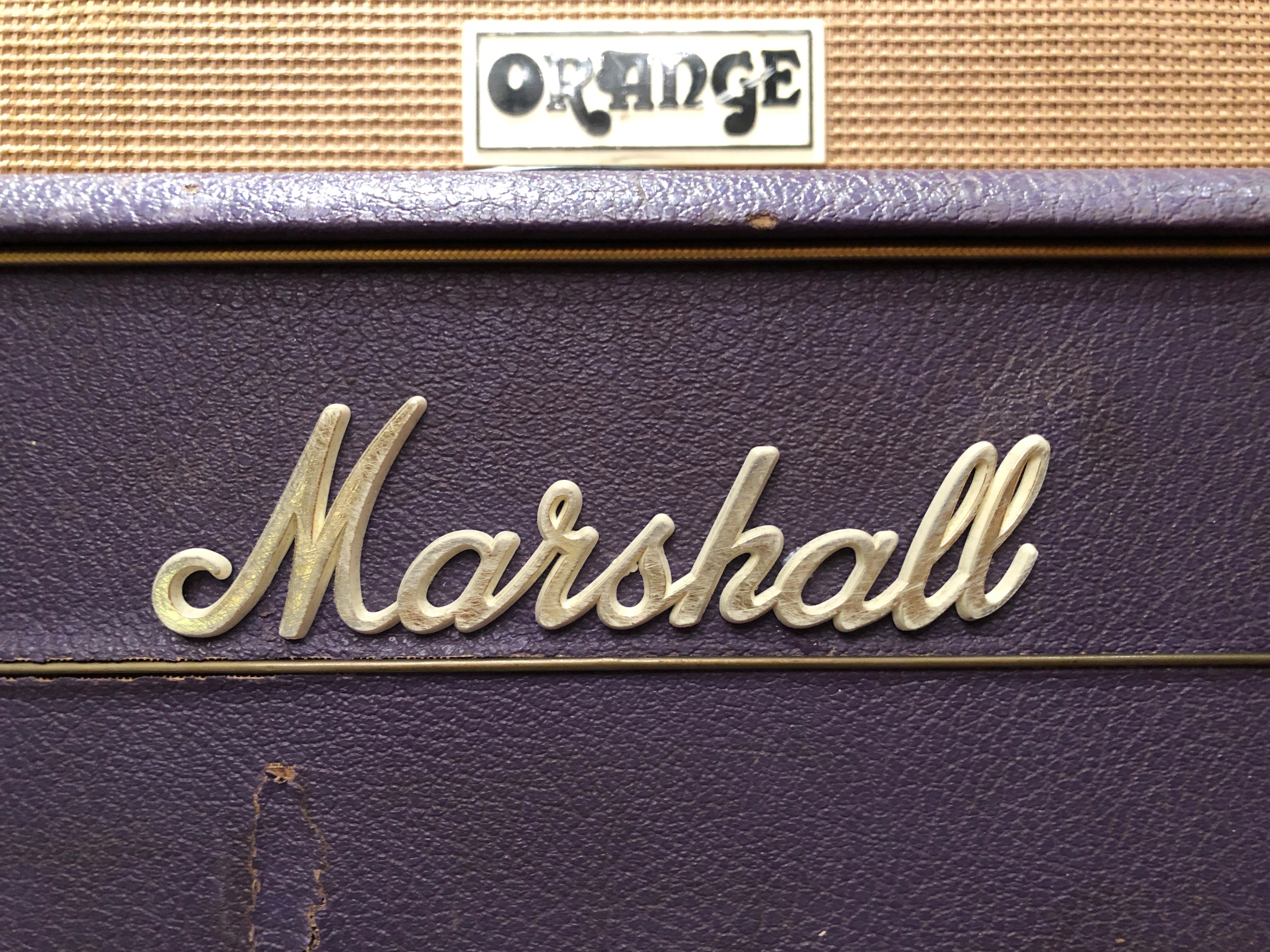 Marshall Vintage 1968 Marshall JMP 50 Plexi Custom Purple Stack ...