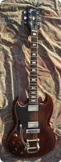 Gibson Sg Standard Lefty 1978 Natural Walnut