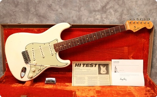 Fender Stratocaster 1963 Olympic White