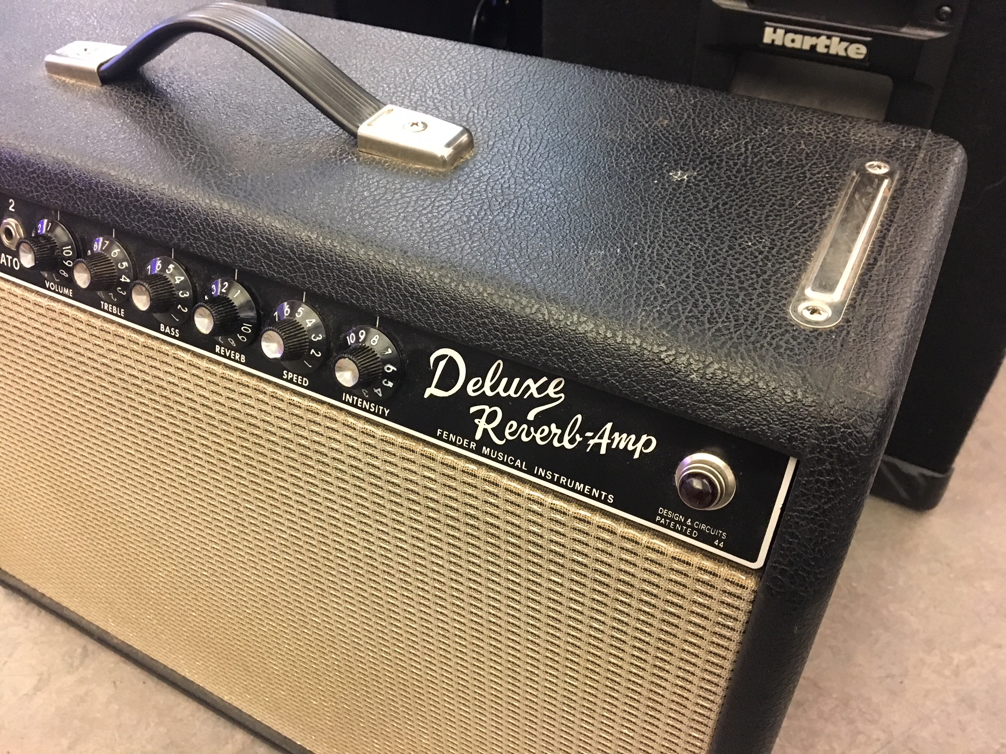 Fender Deluxe Reverb 1965 Blackface Amp For Sale Anders Anderson Guitars