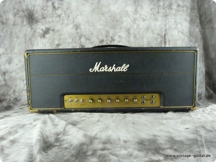 Marshall Super 100 Also Called Jtm 45/100 1966 Black Tolex