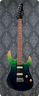 Suhr Modern Plus Curly Aqua Blue Limited Edition   Begagnad