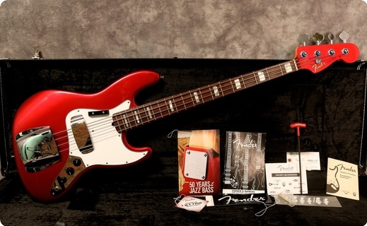 Fender 50th Anniversary Jazz 2010 Candy Apple Red