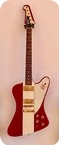 Gibson-Firebird-Red And White