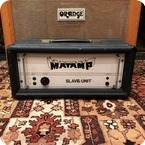 Matamp Vintage 1970s Matamp Orange Slave Unit SL100 Valve Amplifier Head