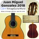 Juan Miguel Gonzalez 1a Signed 2018