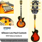 Gibson Les Paul Custom 1979 Tobacco Sunburst