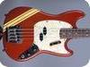 Fender Mustang Competition Bass 1973-Candy Apple Red Competition Red