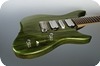 M.O.V. Guitars Viola SP24 FlatTop Green Drip Metallic