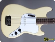 Fender Musicmaster Bass 1974 Olympic White