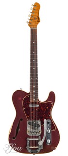 Haar Trad T Custom Thinline Burgundy Bigsby