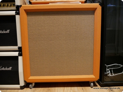 Orange 4x12'' Cabinet Copy Of Orange Cab. 1975 Orange