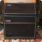 Vox-Vintage 1965 Vox AC30 Super Twin Trapezoid 2x12 Amplifier Stack