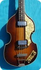 Hofner-500/1  Violin Bass-1964-Violin Sunburst